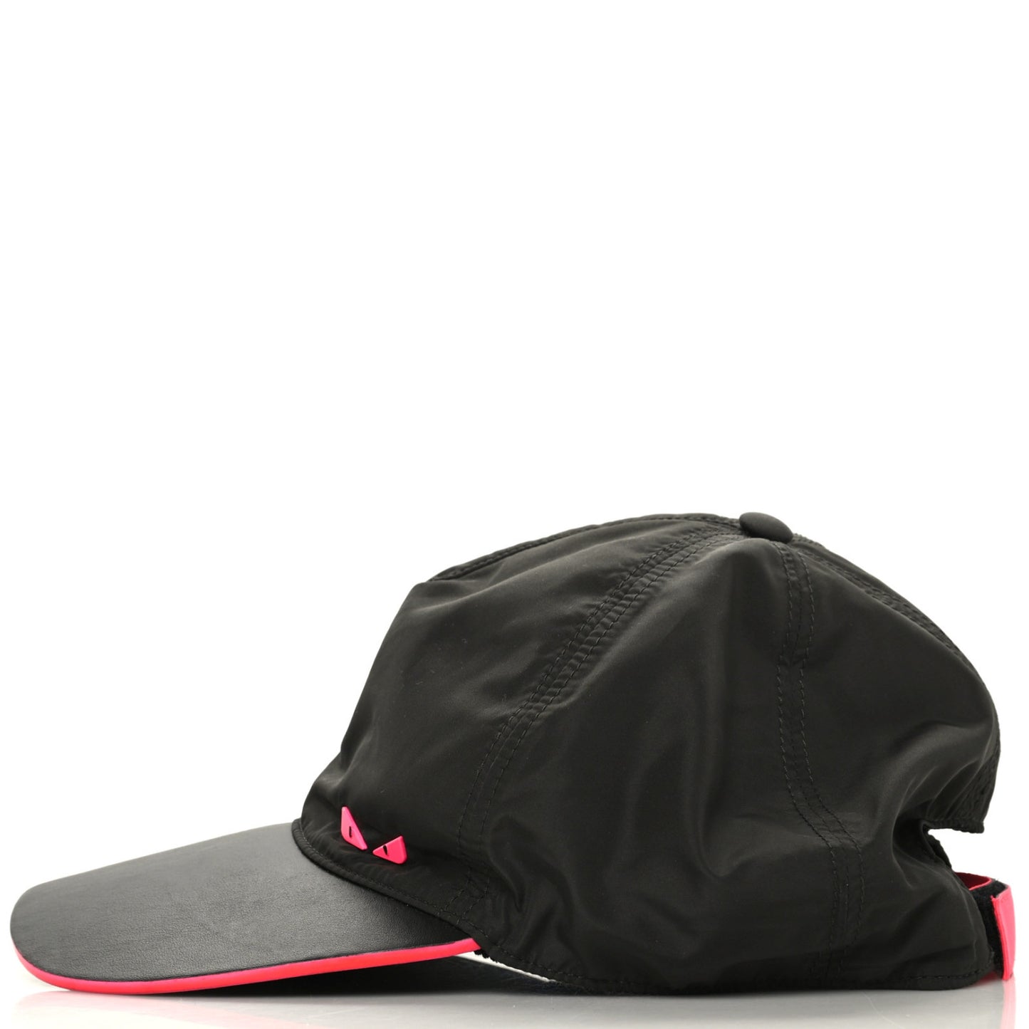 Nylon Vitello Monster Eyes Baseball Hat 58 Black Pink