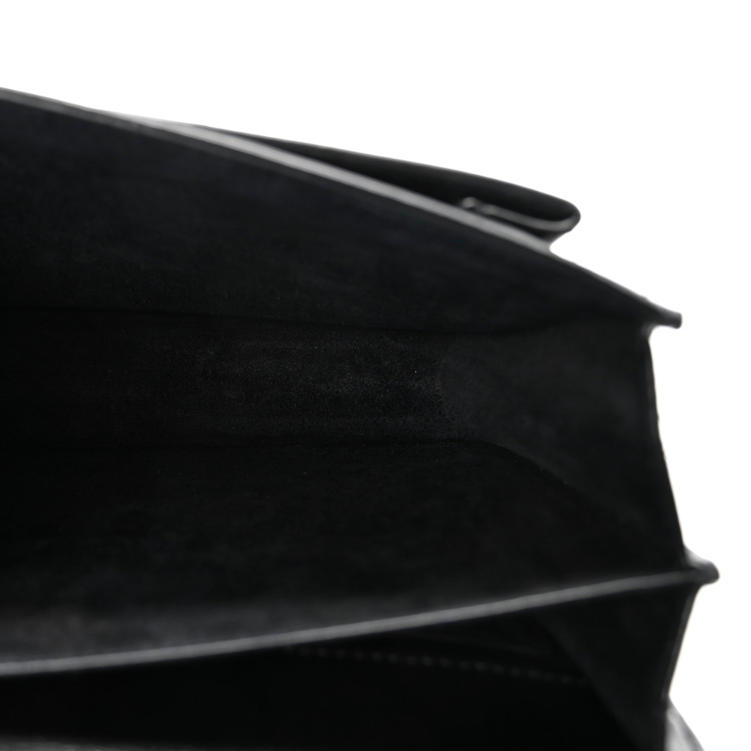 Saint Laurent Calfskin Medium Monogram Monochrome Sunset  Black 5 of 10