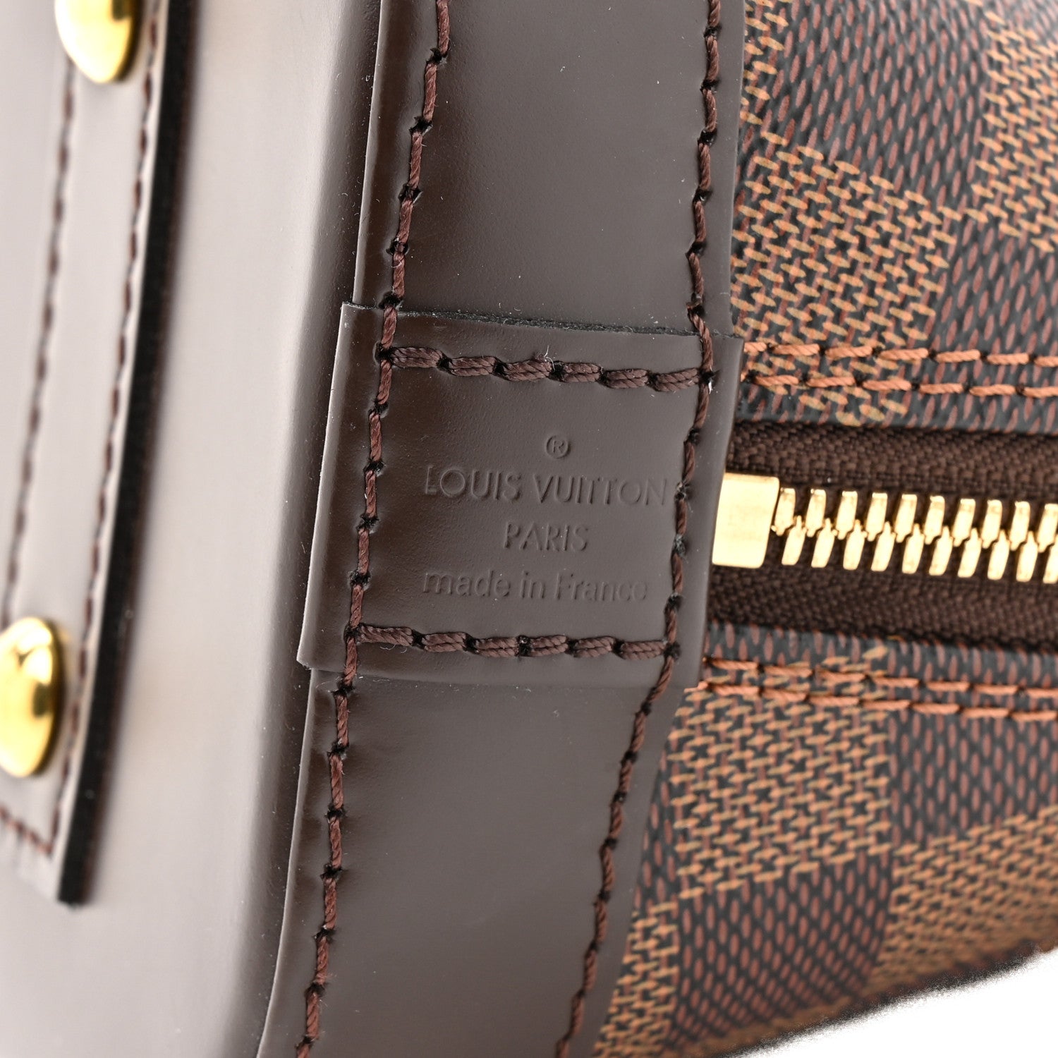 Louis Vuitton Damier Ebene Alma BB 5 of 8