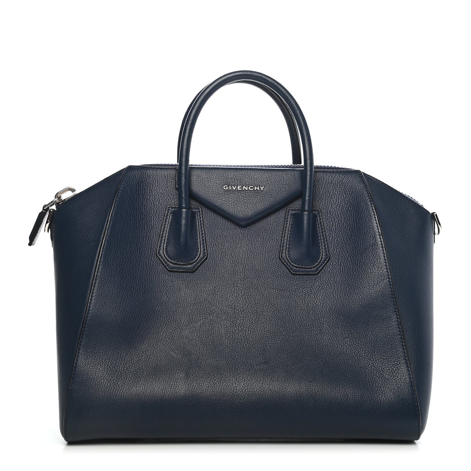 Givenchy Sugar Goatskin Medium Antigona Navy 1 of 11