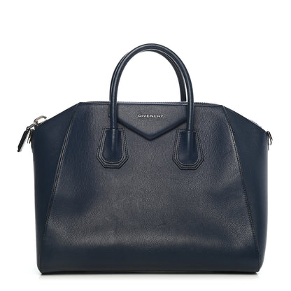 Givenchy Sugar Goatskin Medium Antigona Navy 1 of 11