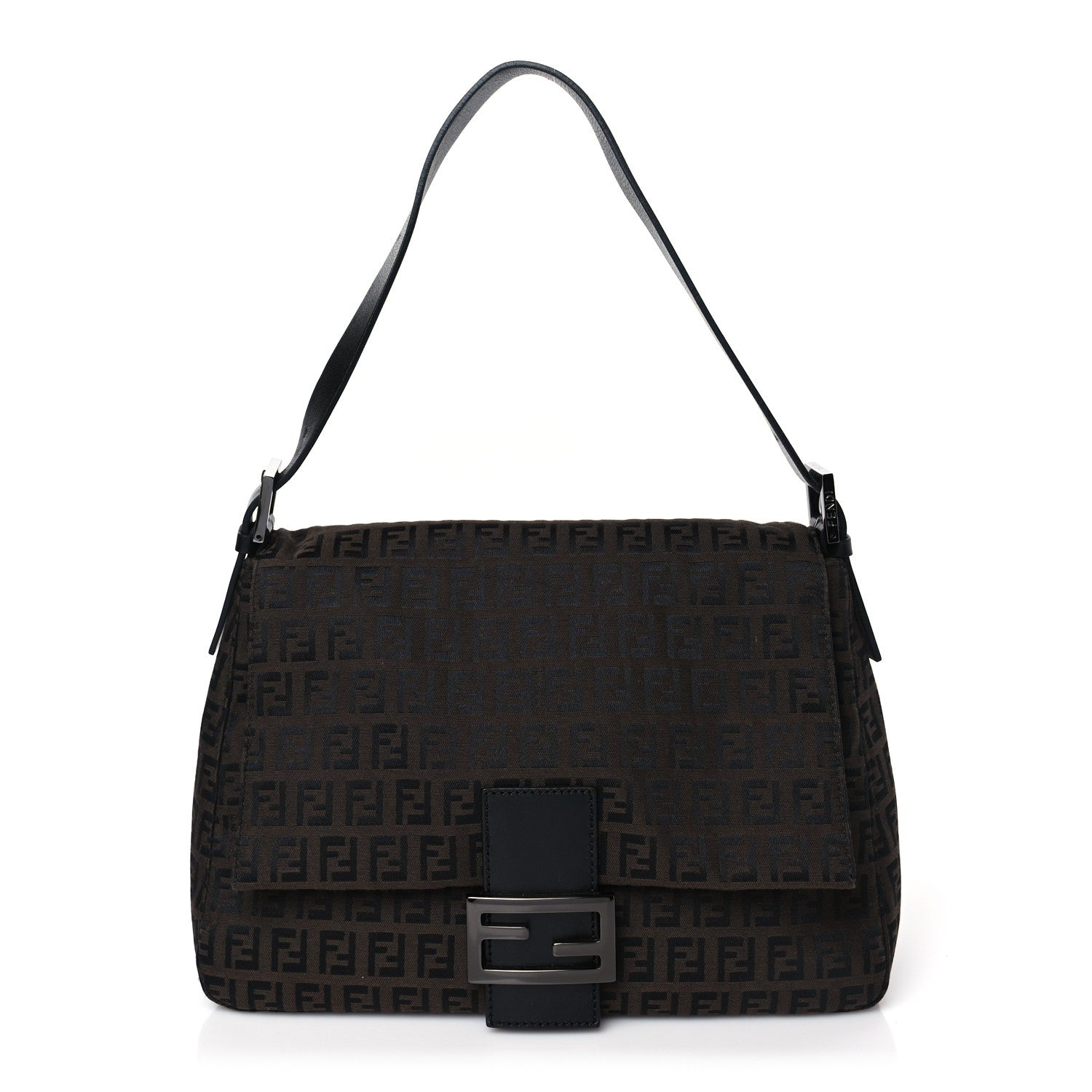 Fendi Zucchino Mama Baguette Brown 1 of 8