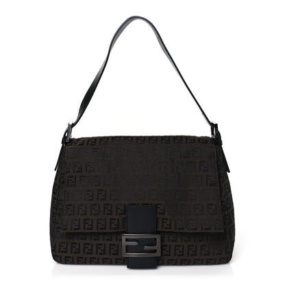 Fendi Zucchino Mama Baguette Brown 1 of 8