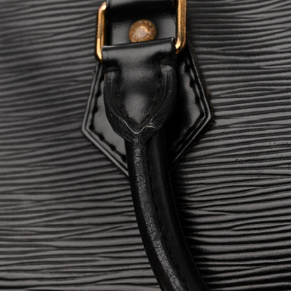 Louis Vuitton Epi Speedy 25 Black 13 of 15