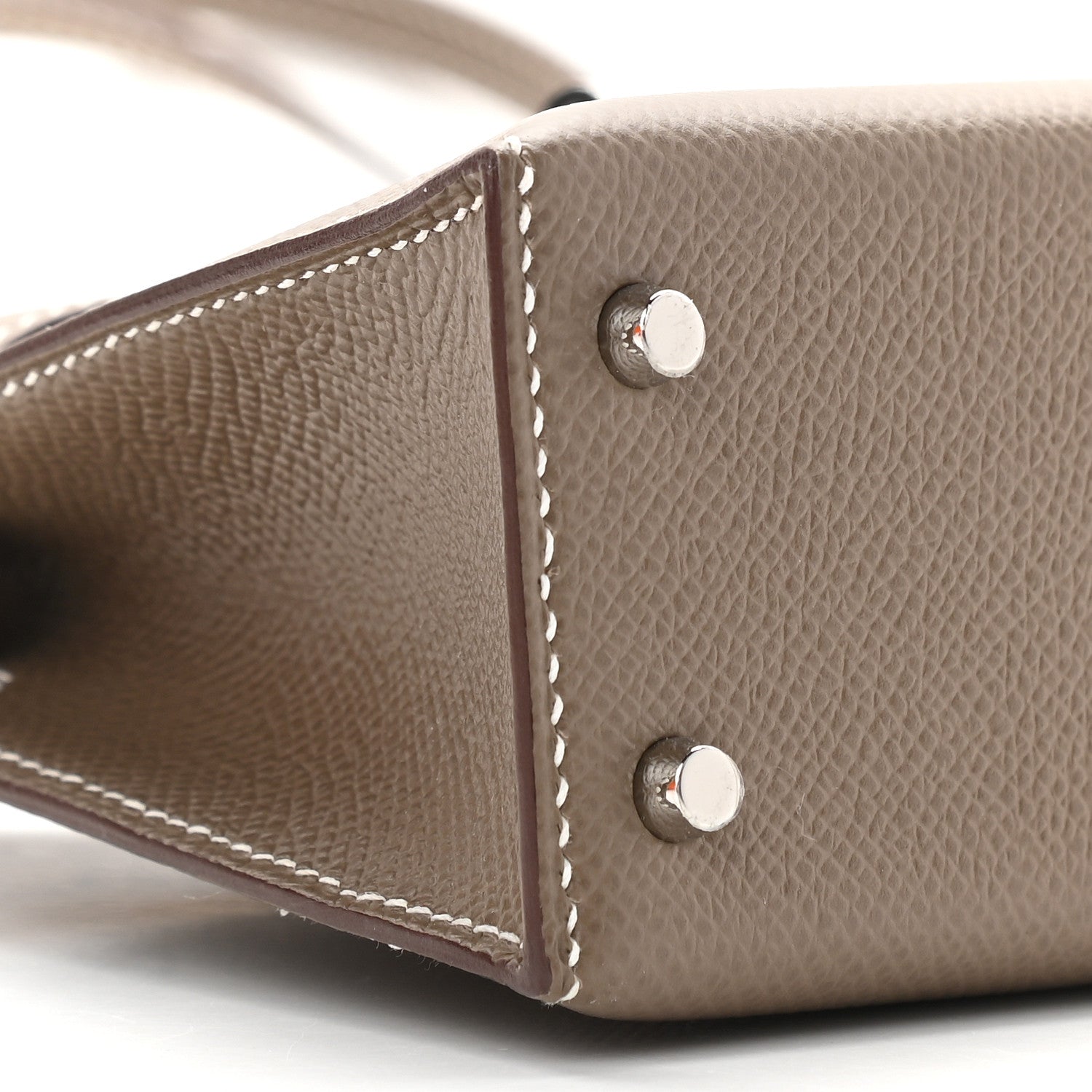 Hermes Epsom Mini Kelly Sellier 20 Etoupe 8 of 9
