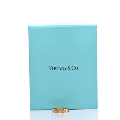 Tiffany 18K Yellow Gold Atlas Ring 49 5 7 of 7