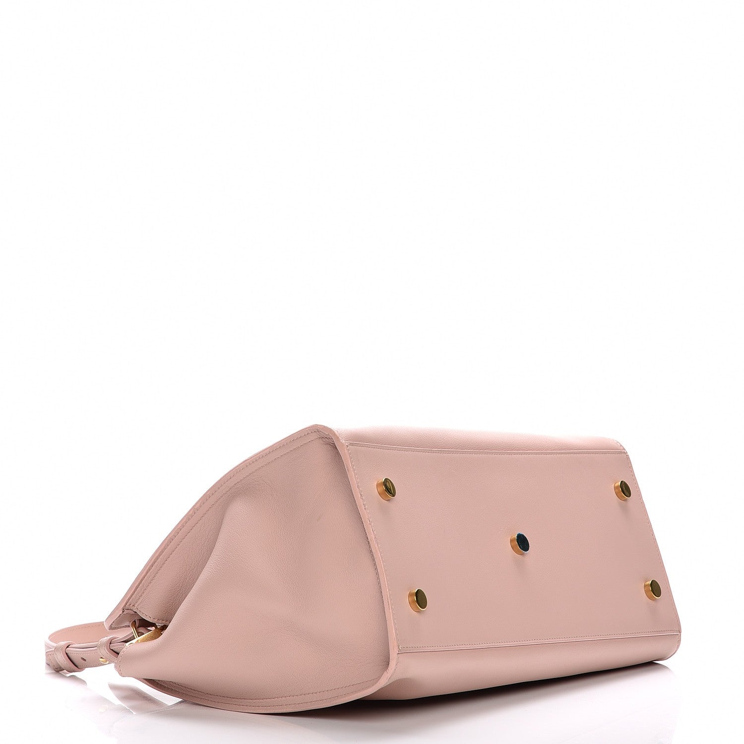 Saint Laurent Calfskin Monogram Small Cabas Pale Blush 5 of 9