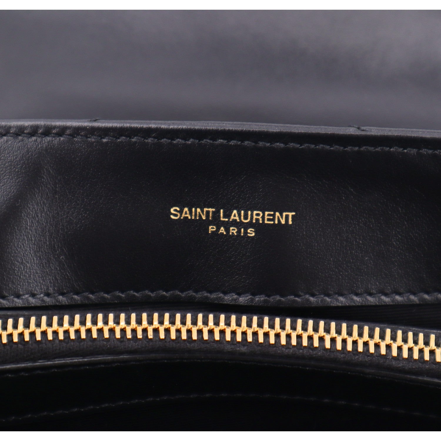 Saint Laurent Calfskin Y Quilted Monogram Small Loulou Chain Satchel Black 7 of 11
