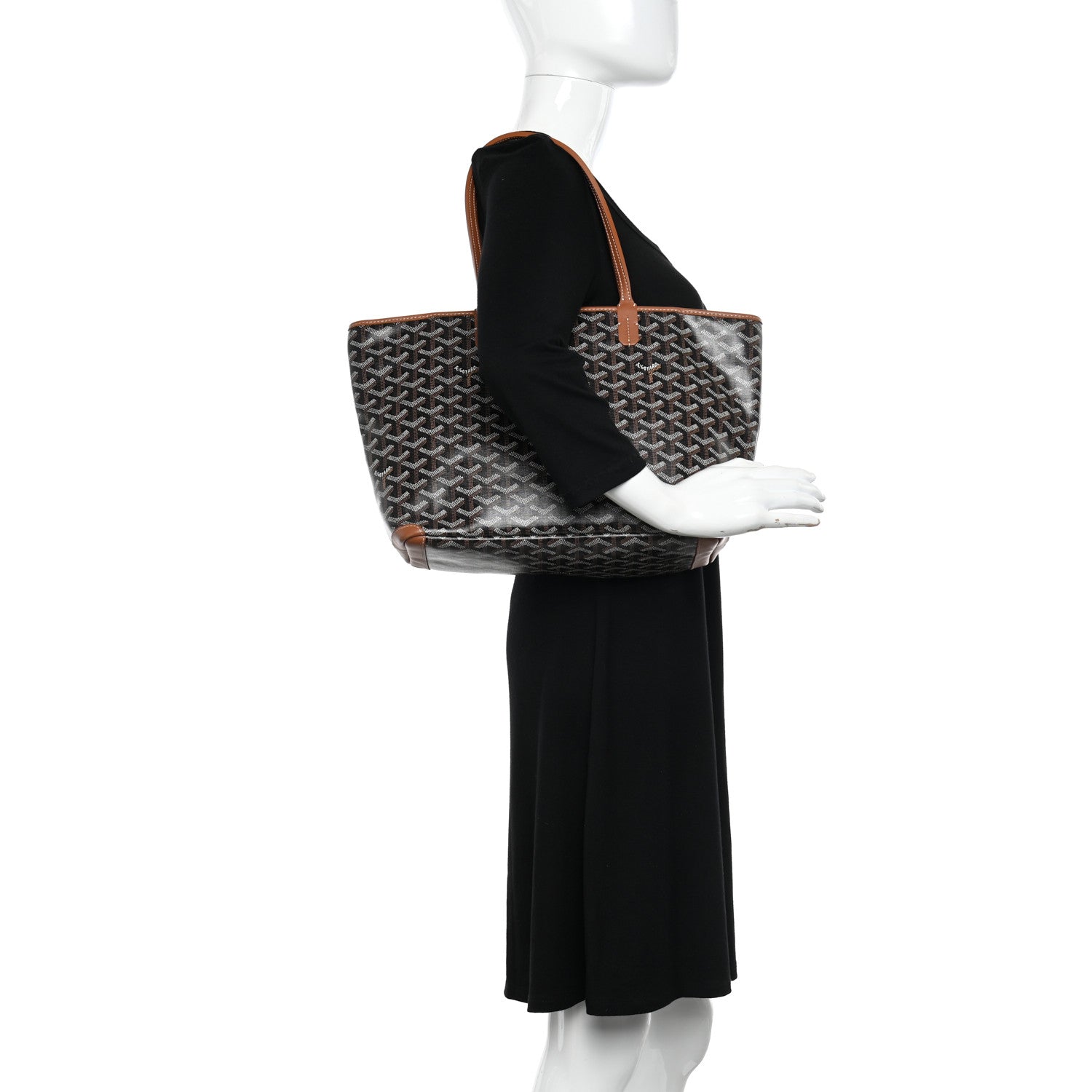 Goyard Goyardine Artois PM Black Gold 2 of 13