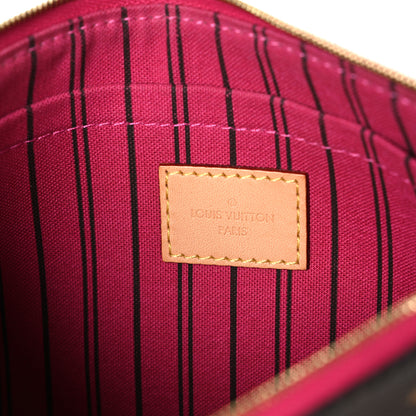 Louis Vuitton Monogram Neverfull MM GM Pochette Pivoine 6 of 8