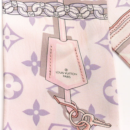 Louis Vuitton Silk Monogram Confidential Bandeau Light Pink 3 of 3