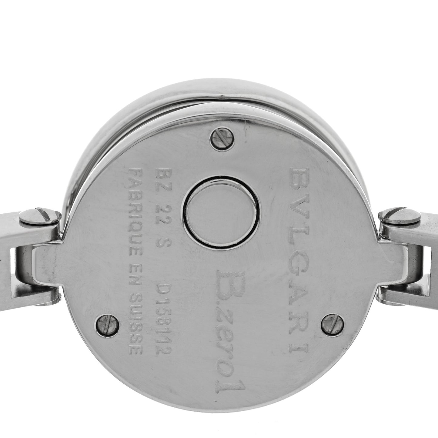 Stainless Steel Blue Topaz Blue Mother of Pearl 22mm B.Zero1 Quartz Watch