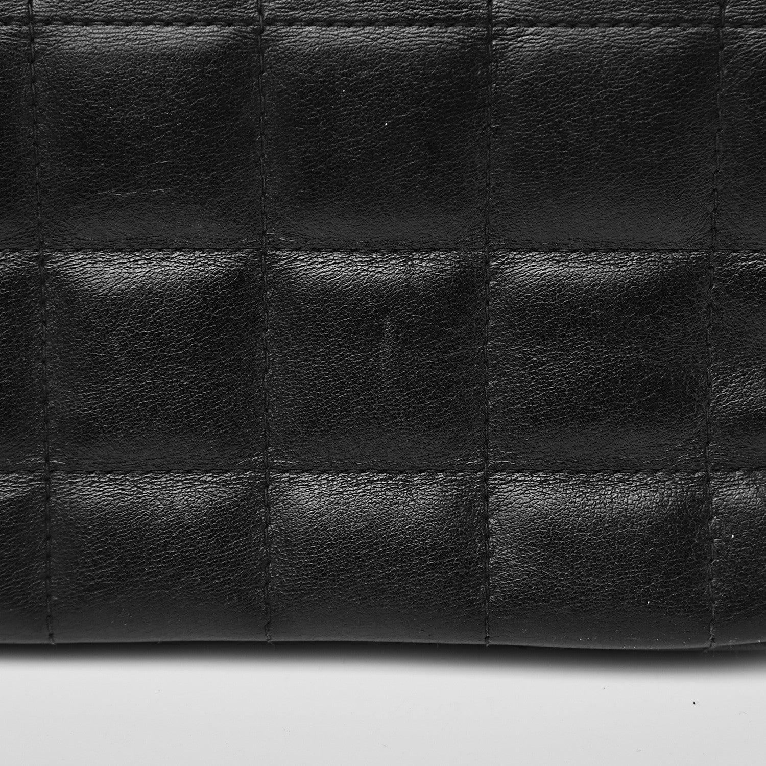 Chanel Lambskin Quilted Mini Chocolate Bar Camellia Flap Black 11 of 14