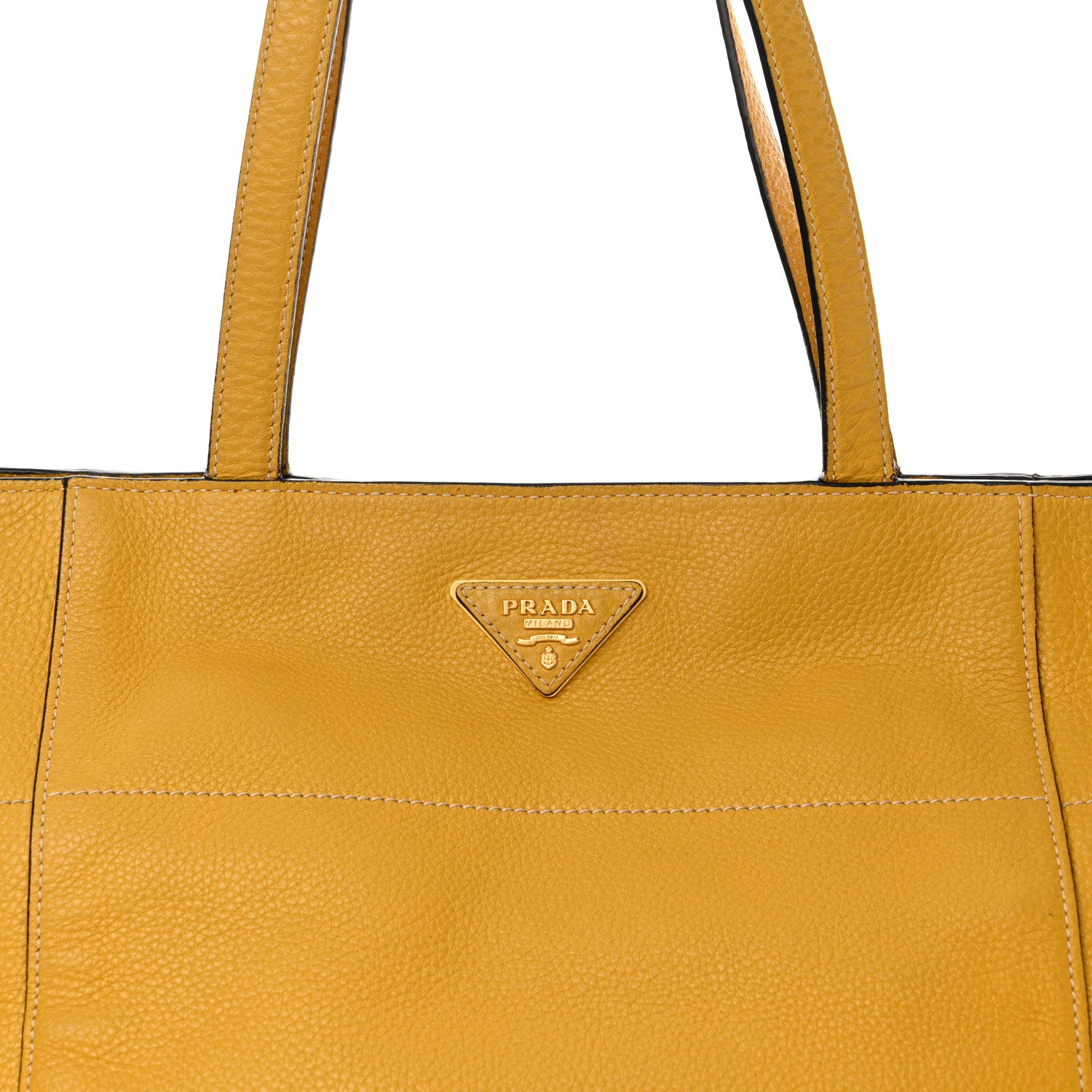 Prada Vitello Daino Tote Mimosa 8 of 19