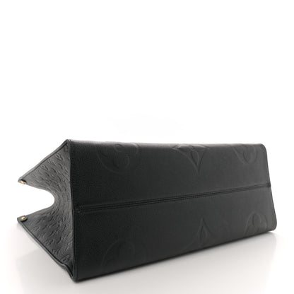 Louis Vuitton Empreinte Monogram Giant Onthego GM Black 4 of 10