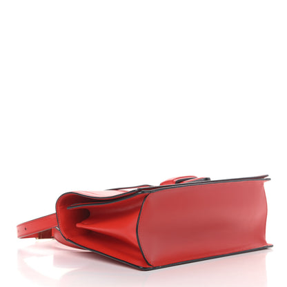 Loewe Calfskin Medium Barcelona Shoulder Bag Red 3 of 7