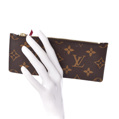 Louis Vuitton Monogram Josephine Wallet Zippered Insert Fuchsia 2 of 6