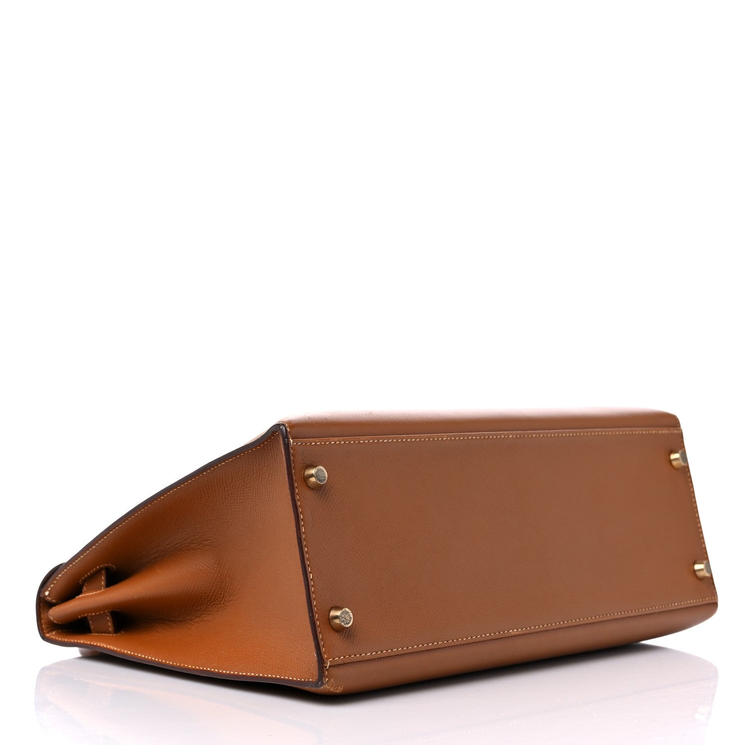 Hermes Courchevel Kelly Sellier 32 Gold 4 of 23
