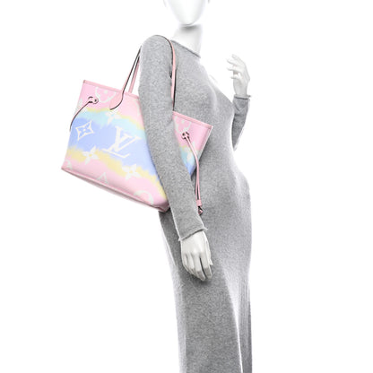 Louis Vuitton Monogram Escale Neverfull MM Pastel 2 of 14