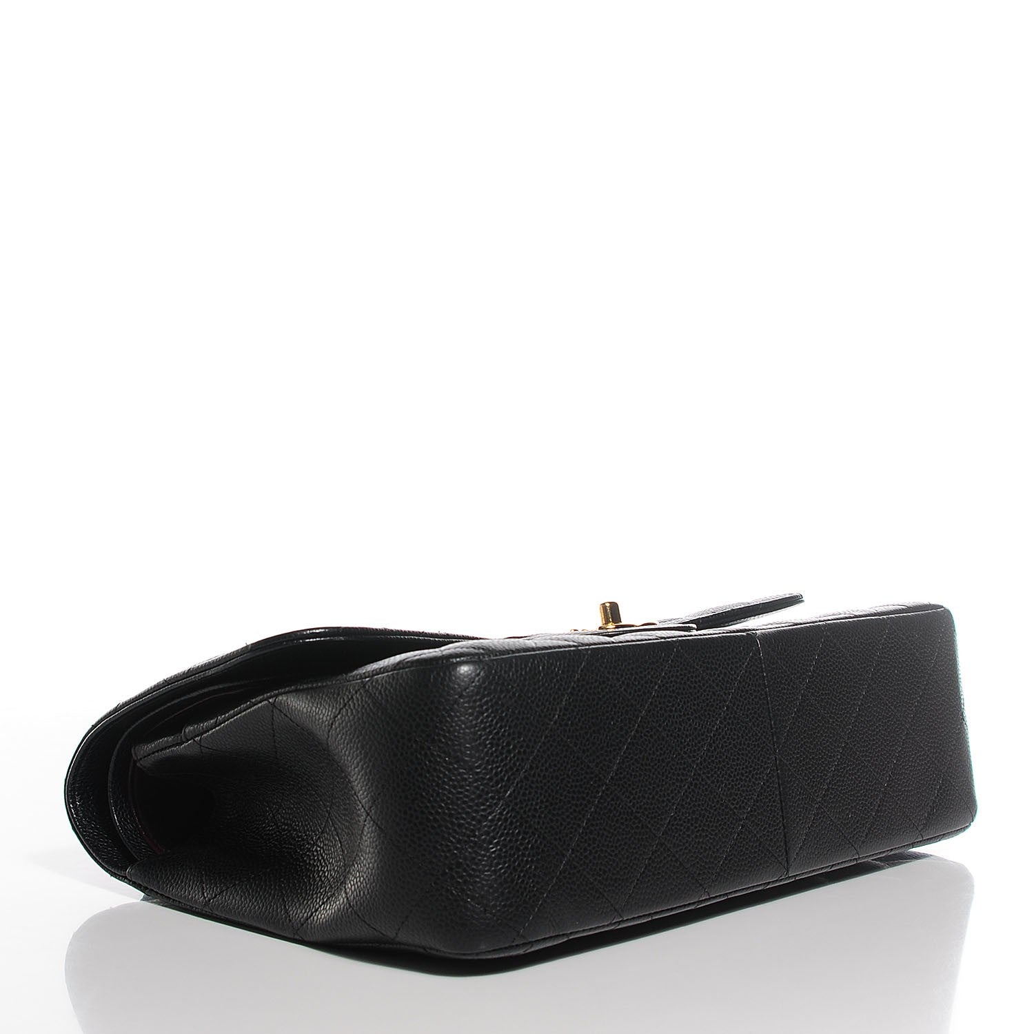 Chanel Caviar Quilted Jumbo Double Flap Black 4 of 9