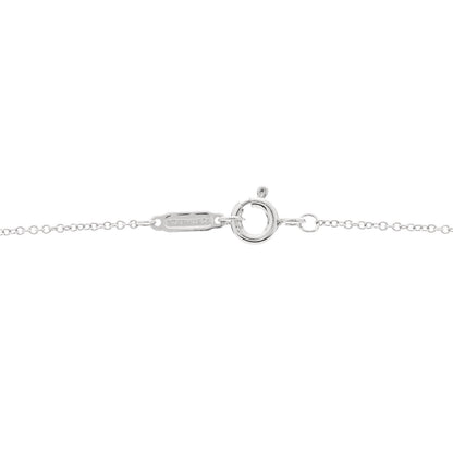 Tiffany Sterling Silver Rubedo 1837 Interlocking Circles Pendant Necklace 4 of 7