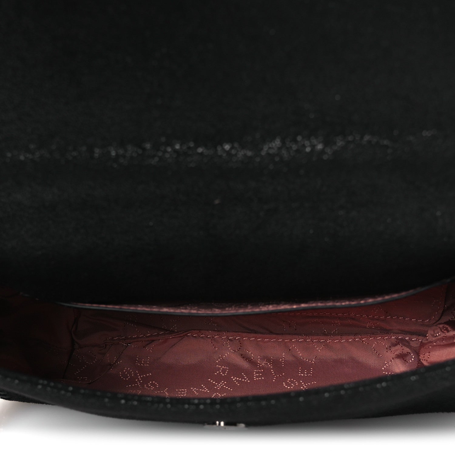 Stella McCartney Shaggy Deer Falabella Messenger Black 5 of 12