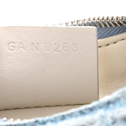 Givenchy Denim Mini Moon Cut Out Shoulder Bag Blue 7 of 10