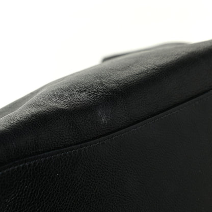 Prada Glace Calf Twin Pocket Tote Black 12 of 17