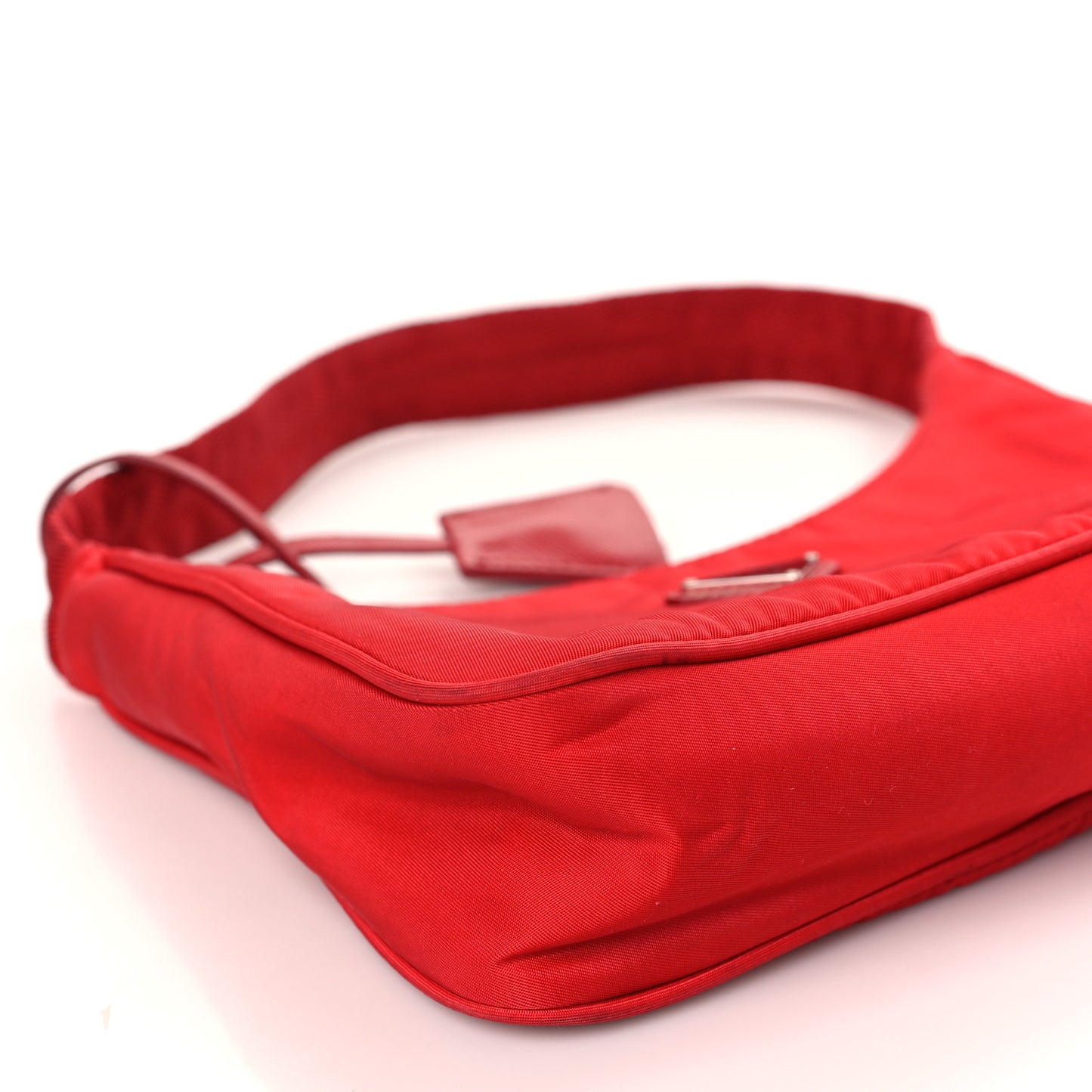 Tessuto Nylon Mini Re-Edition 2000 Bag Rosso