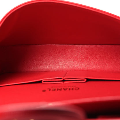 Chanel Caviar Quilted Small Double Flap Red 5 of 10