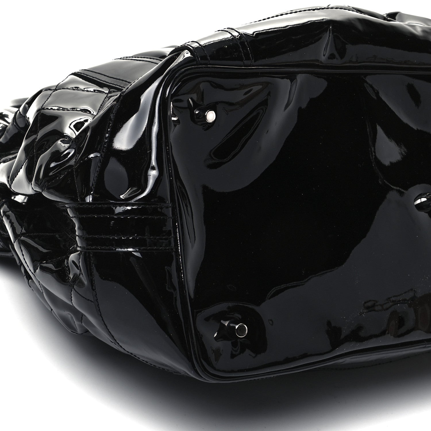 Burberry Patent Quilted Beaton Black 7 of 8