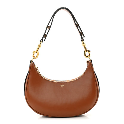 Celine Smooth Calfskin Medium Strap Ava Shoulder Bag Tan 1 of 10
