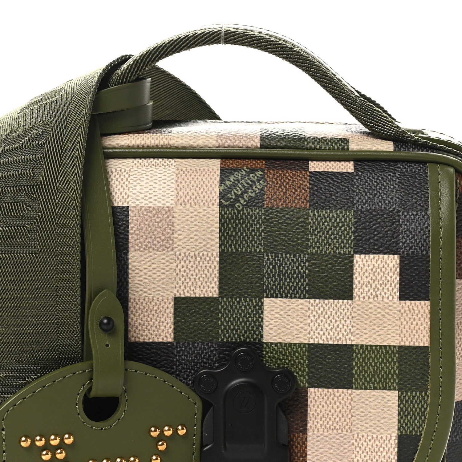 Louis Vuitton Damoflage Quest Messenger Green 7 of 9