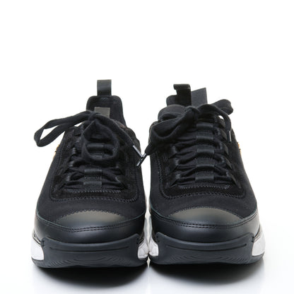 Chanel Velvet Calfskin Mixed Fibers CC Sneakers 41 Black 2 of 13