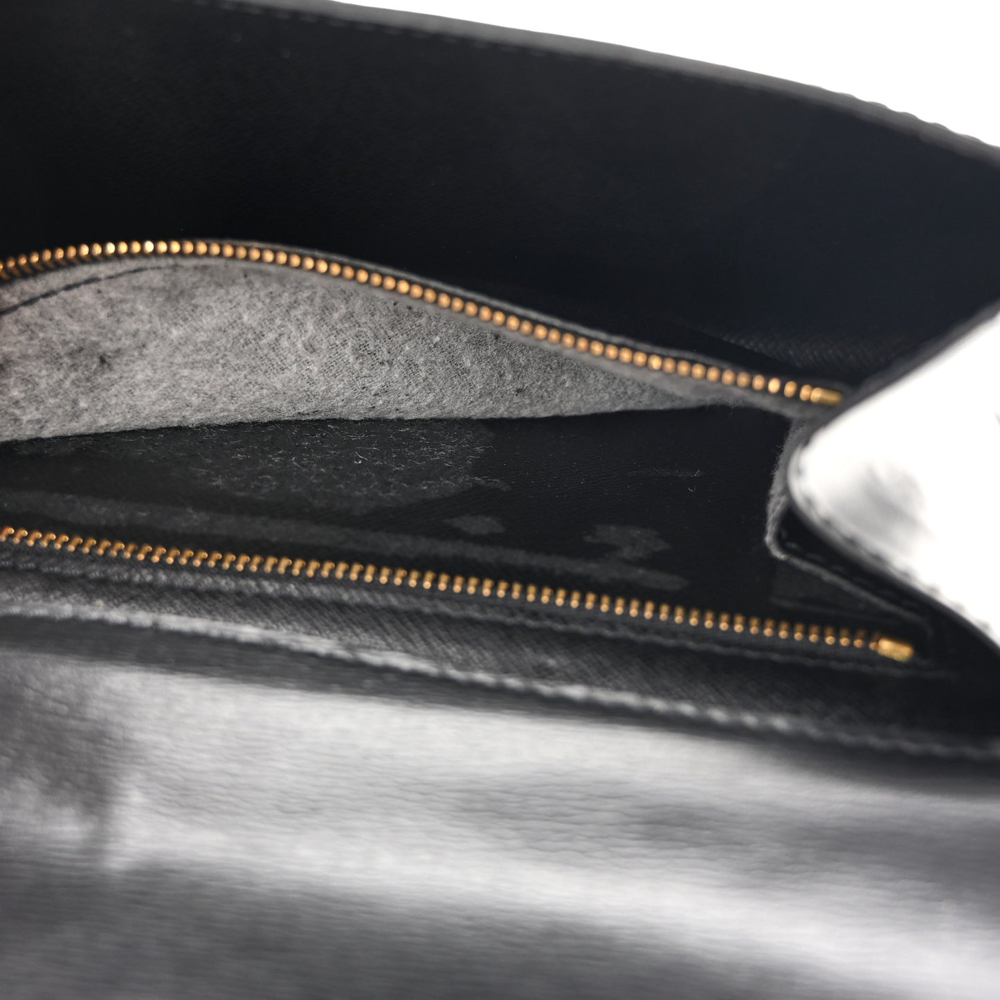 Epi Art Deco Clutch Black