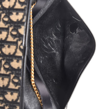 Christian Dior Monogram Chain Flap Black 8 of 8