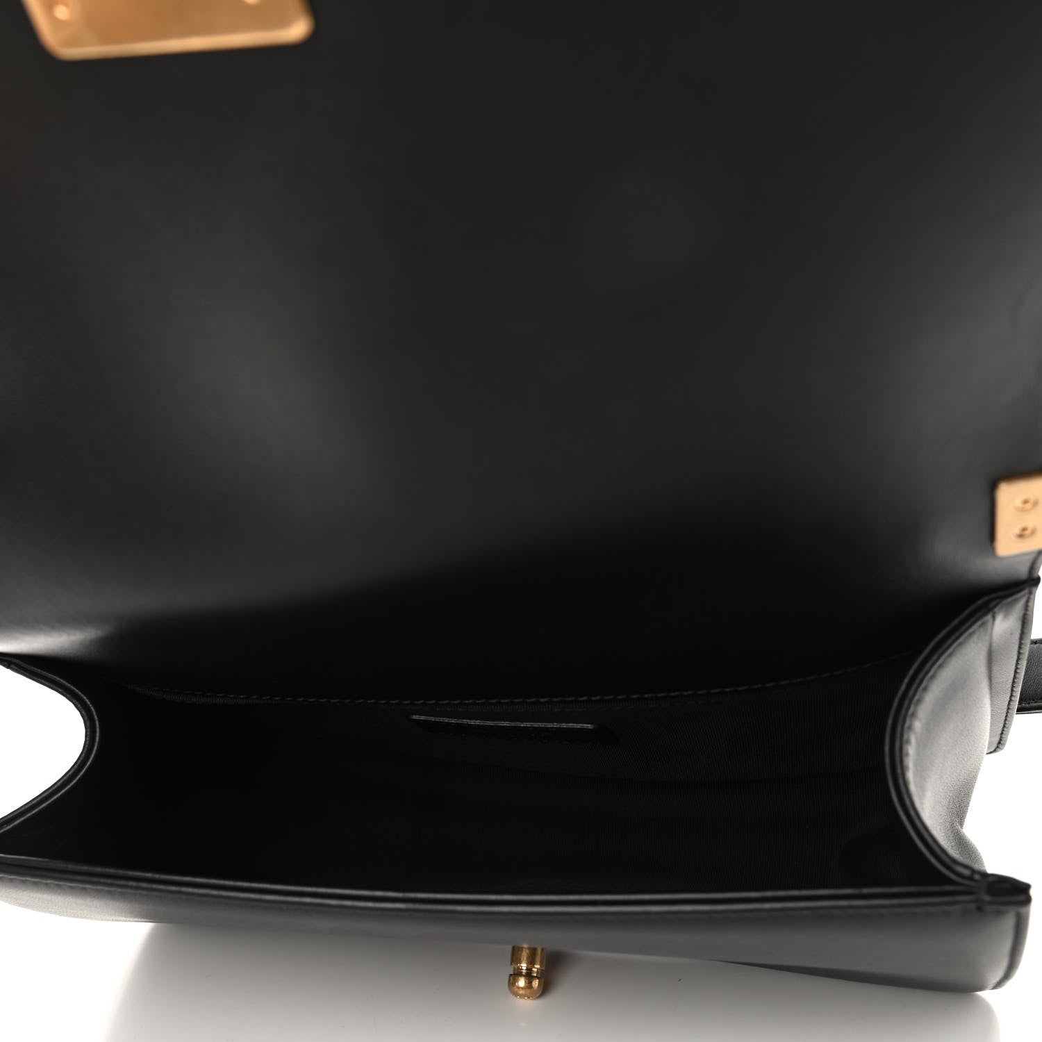 Chanel Lambskin Quilted Medium Boy Flap Black 4 of 8