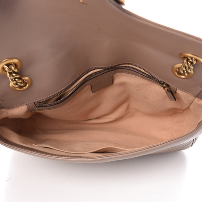 Gucci Calfskin Matelasse Medium GG Marmont Shoulder Bag Porcelain Rose 5 of 12