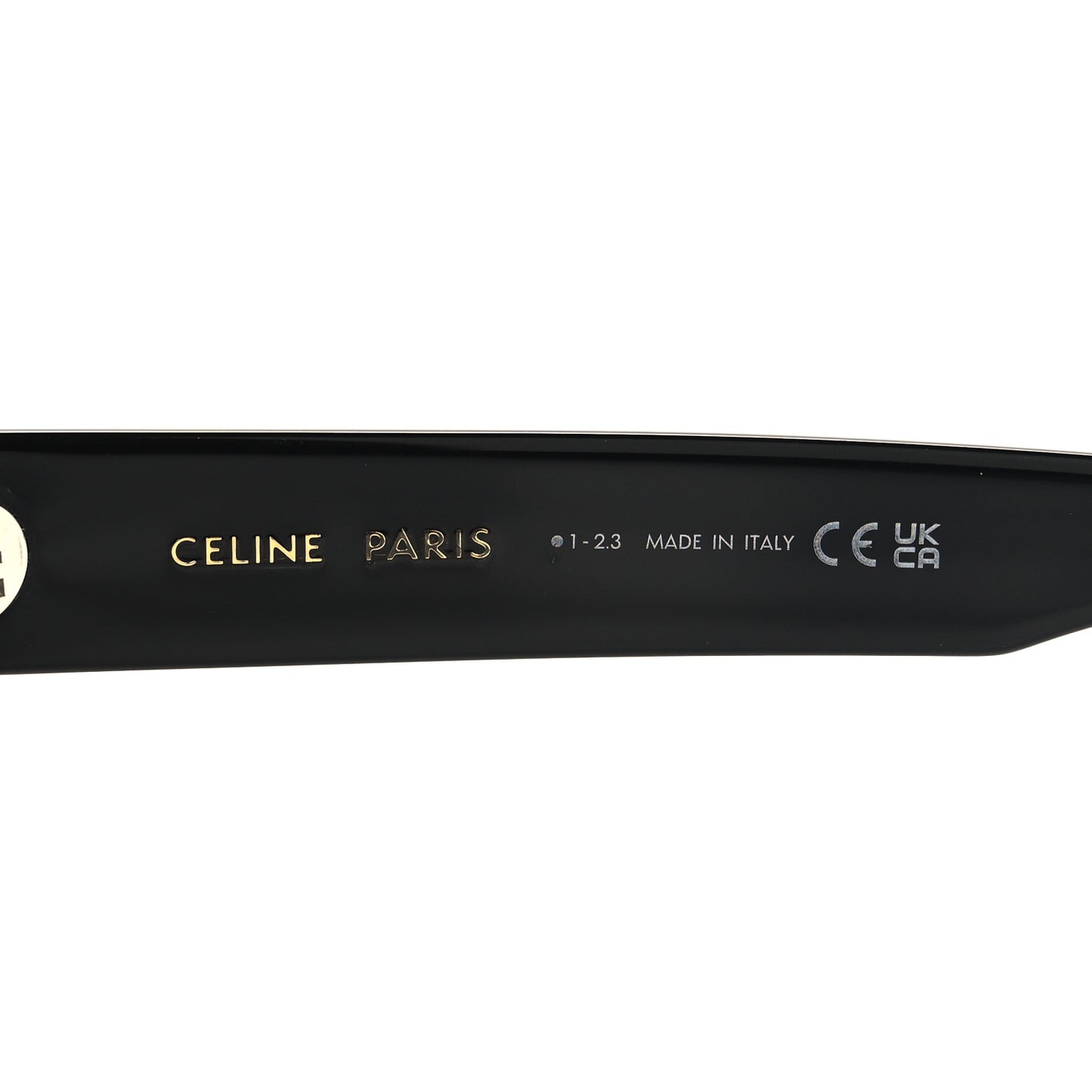 Acetate Triomphe 01 Sunglasses CL 40238U Black