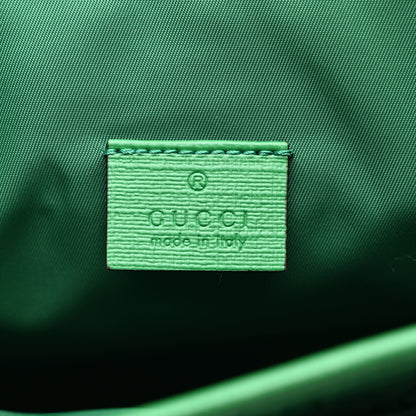 Gucci Monogram GG Childrens Messenger Bag Green 7 of 11