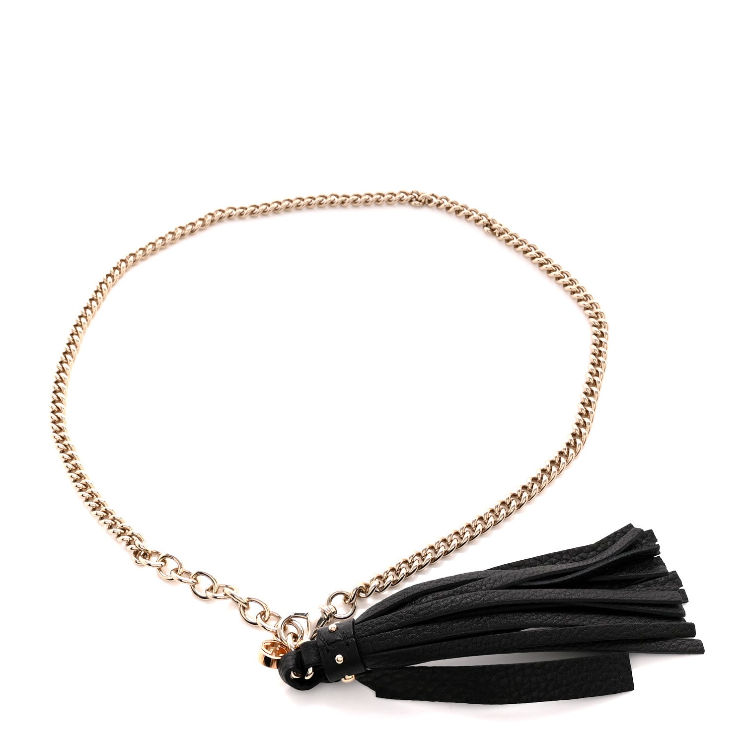 Gucci Chain GG Tassel Belt Black 1 of 4