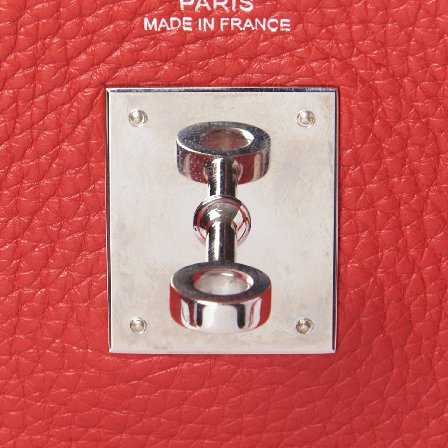 Hermes Taurillon Clemence Kelly Retourne 32 Rouge Casaque 24 of 32