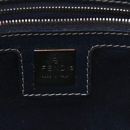 Fendi Zucchino Mama Baguette Navy 5 of 12