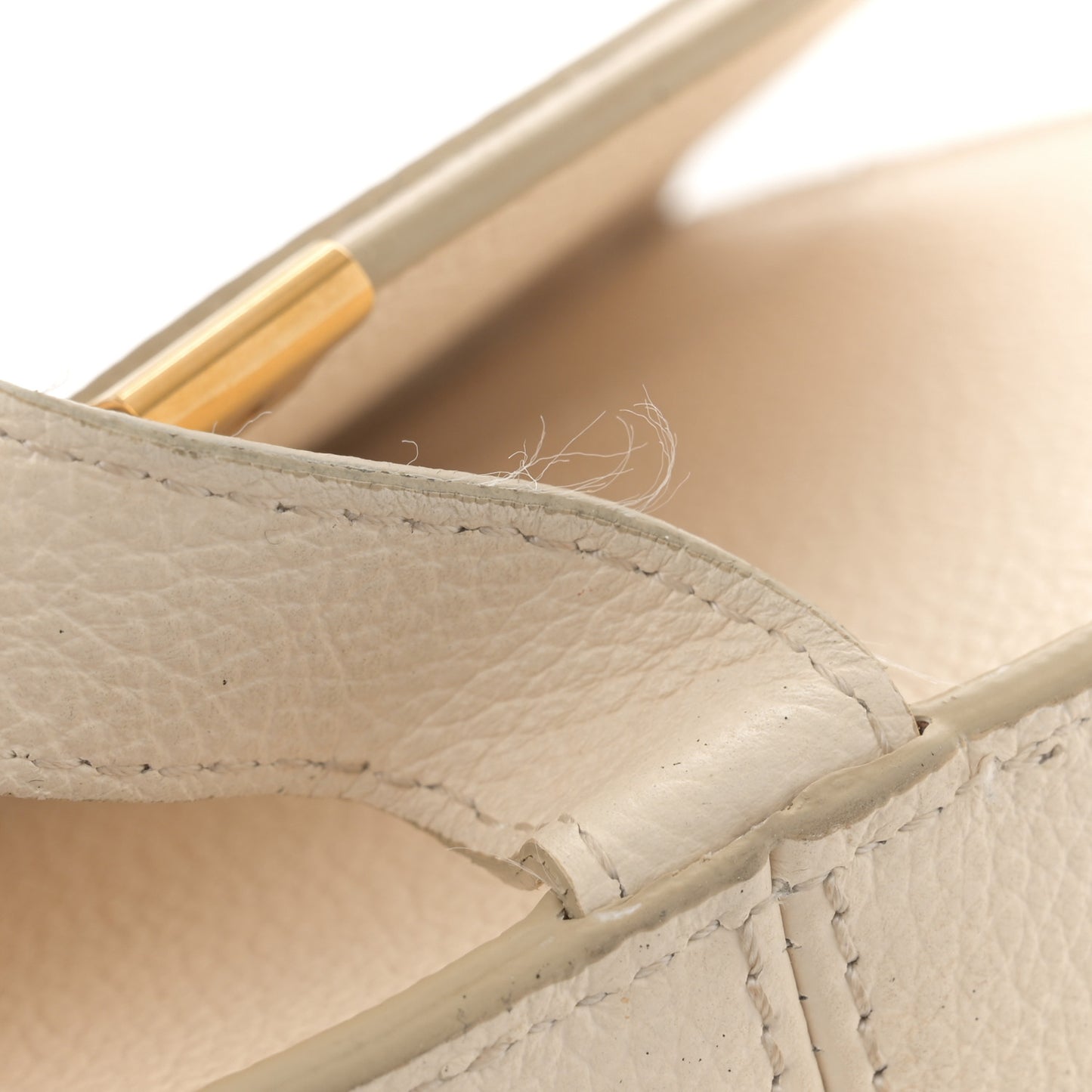 Calfskin Mini Marcie Round Crossbody Bag White