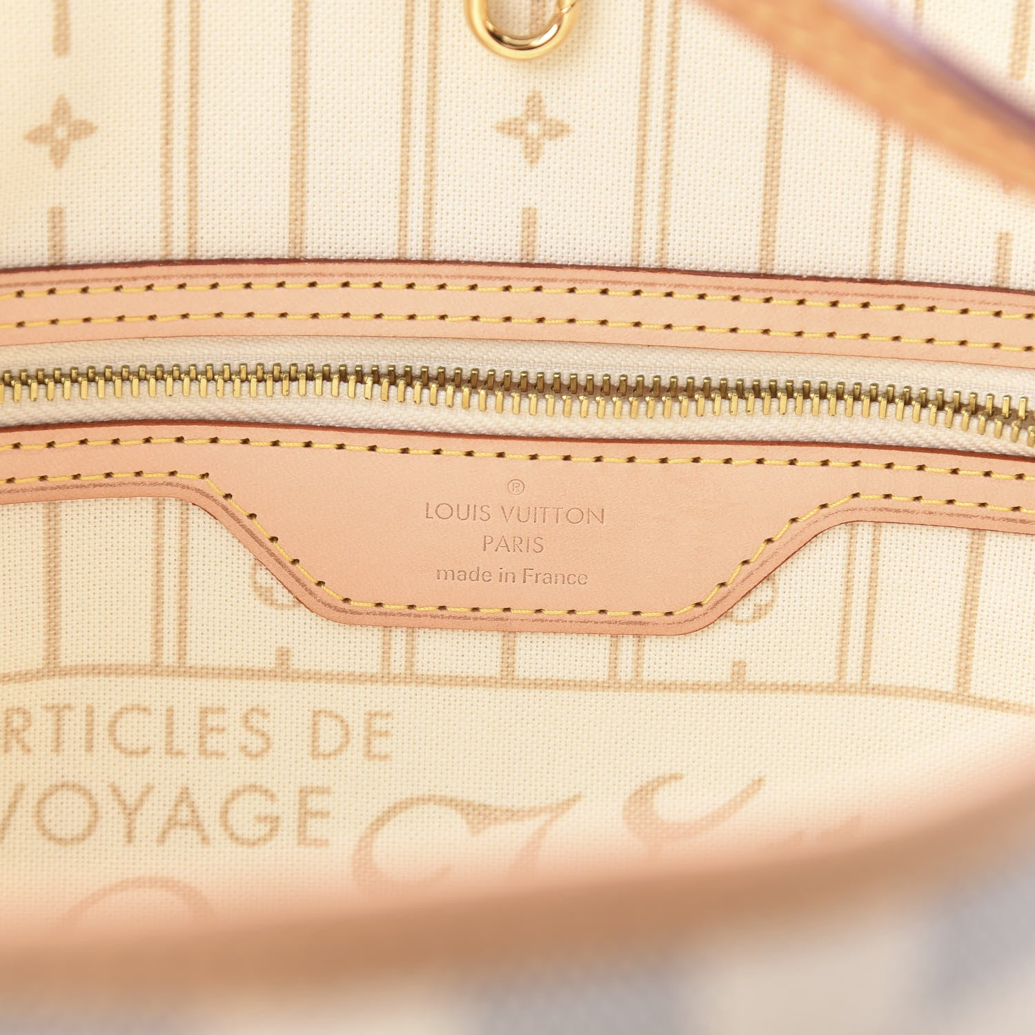 Louis Vuitton Damier Azur Neverfull PM 6 of 11