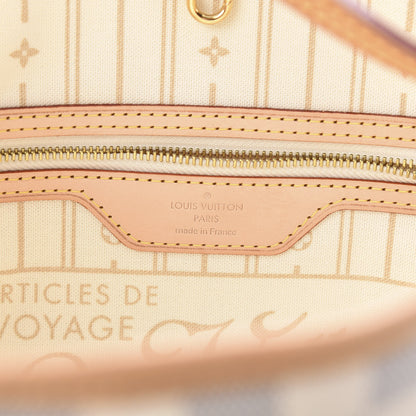 Louis Vuitton Damier Azur Neverfull PM 6 of 11