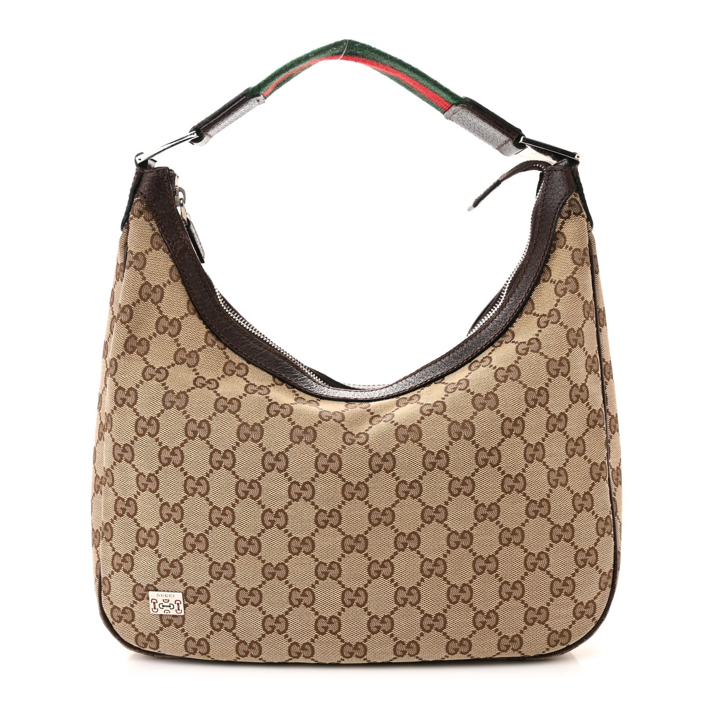 Monogram Medium Pop Hobo Dark Brown