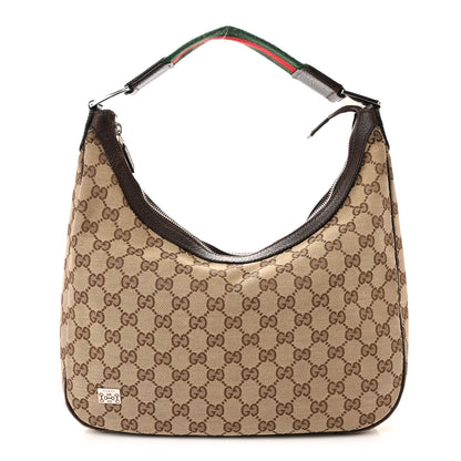 Gucci Monogram Medium Pop Hobo Dark Brown 1 of 16
