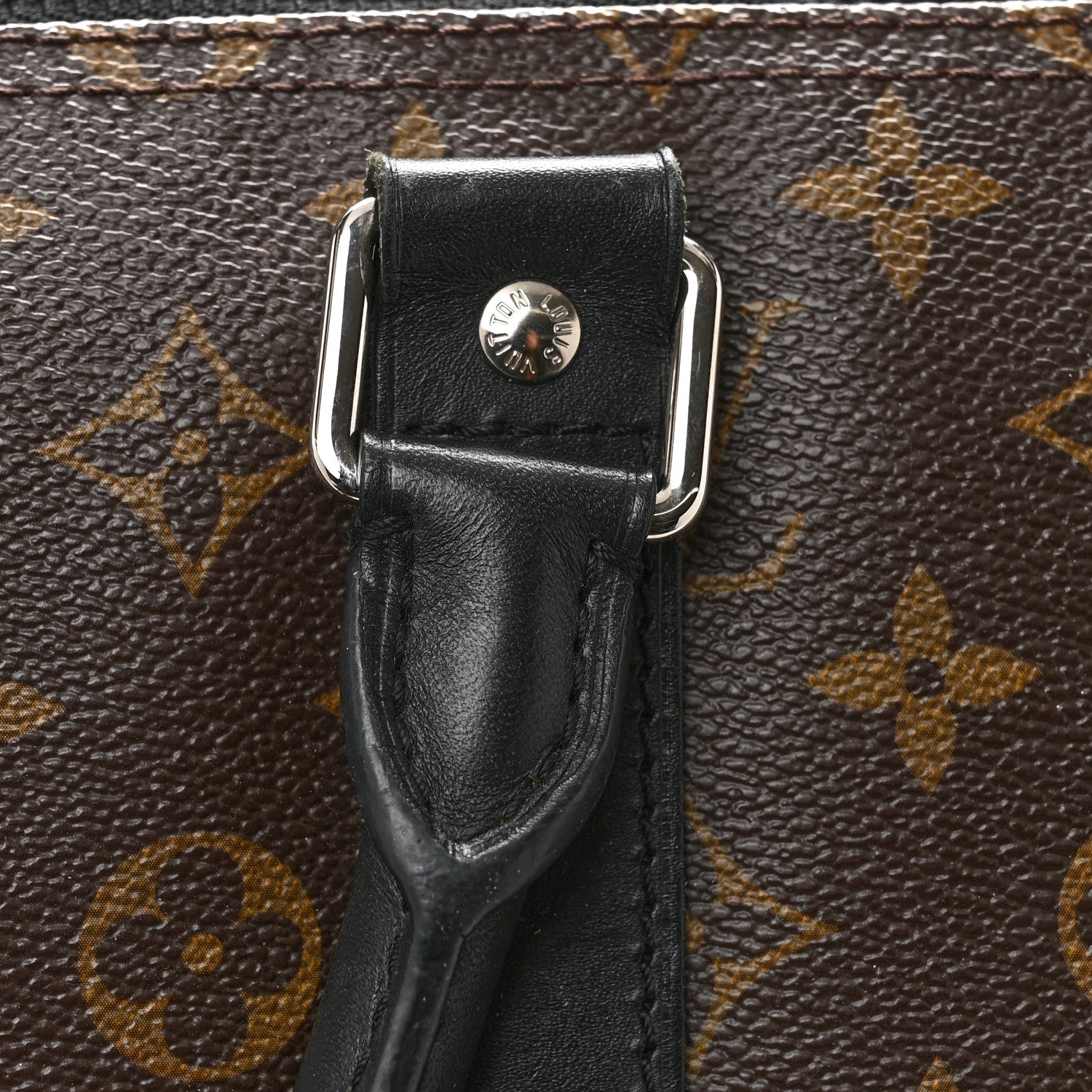 Louis Vuitton Monogram Macassar Keepall Bandouliere 55 12 of 13