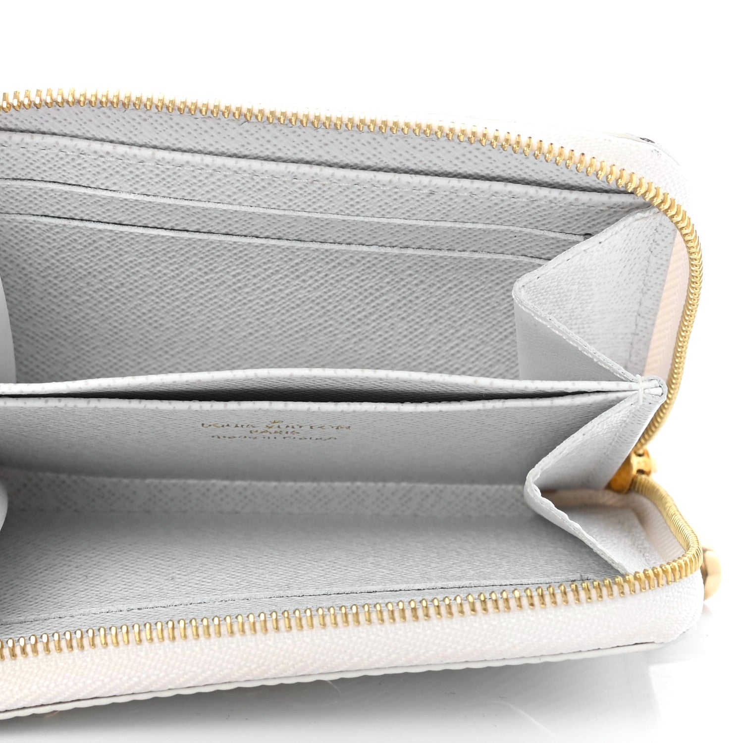Louis Vuitton Epi Love Lock Zippy Coin Purse White 5 of 7